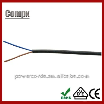 2x0.75mm2 H05VV-F PVC Insulated cable H05VV-F