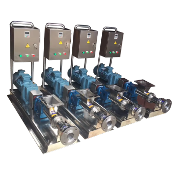 Sanitary Grade Cam Rotor Pump for High Viscosity Fluids