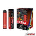 E-Cigarette Fume Extra 6ml 1500 Puffs Vape descartável
