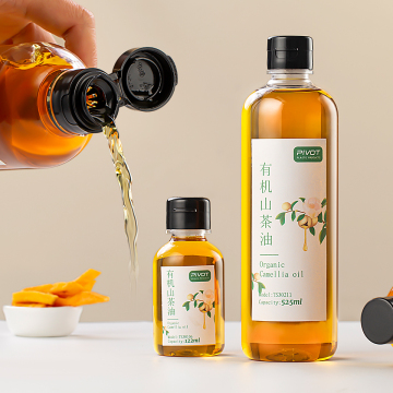 Multi-SIZE Clear Food Grade Plastic Bottles for Oils and Sauces