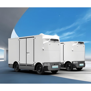 Self-Driving Logistics Truck 3-door 10m³ L4 autonomous box truck for industrial logistics Supplier