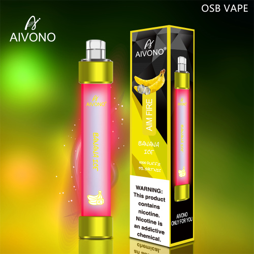 AIVONO 0% 3% 5% Disposable Vape AIM fire