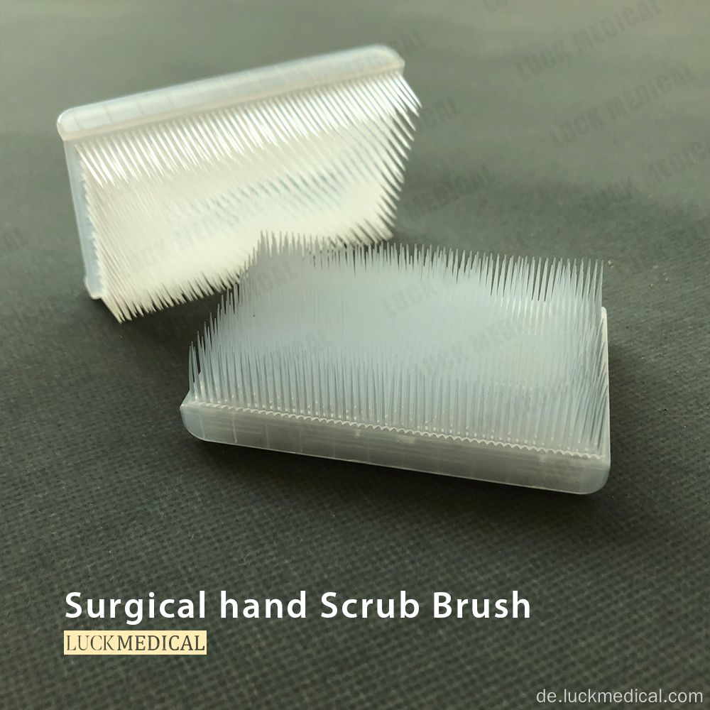 Weicher Hand -Scrub -Pinsel mit Griff