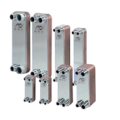 Brazed stainless steel plate heat exchanger