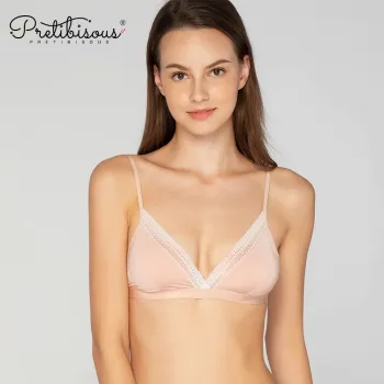 Wholesale no wire women unlined lace bralette
