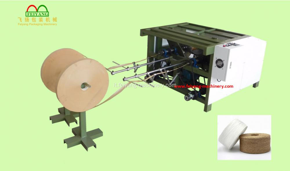 Macchine per la produzione di corda di carta kraft colorata