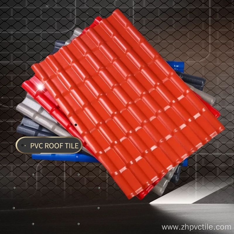 plastic corrugated roof sheet pvc plastic roof tile