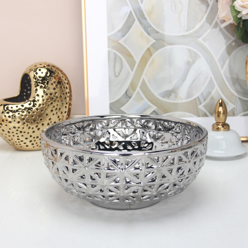 Ceramic Fruit Storage Bowl with Mesh - BL141S for Kitchen Countertop