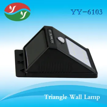 Solar Powered Sensor Lamps Led Solar Induction Wall Light