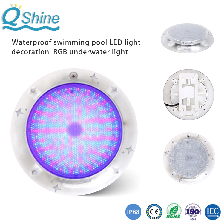 إضاءة LED لحمام السباحة المملوء بالراتنج