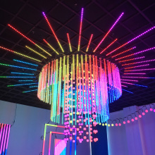 RGB LED пиксел метеорна тръба светлина за нощен клуб