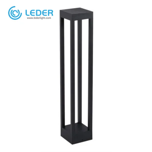 LEDER 7W Black Aluminum CREE LED Bollard Light