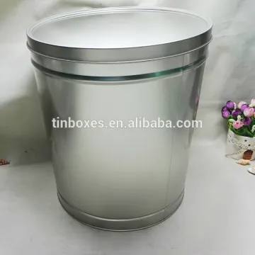 4 sizes of popcorn tin bucket popcorn containers