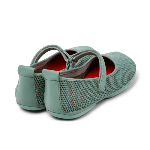 Breathable Mesh Ballet Flats with Mary Jane Design