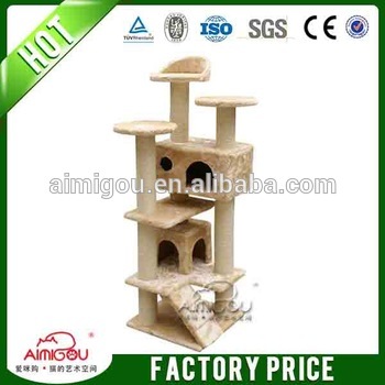 2015 new style cat furniture Wholesale cat scratching tree