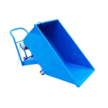 Collapsible Self-Dumping Stone Waste Container Dumpster