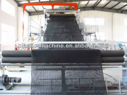 Plastic drain net machinery, drainage geonet equipment