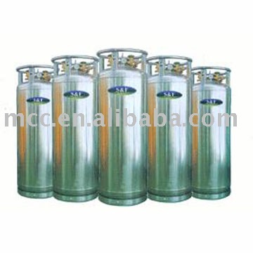 welded insulated gas cylinder