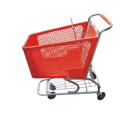 Commerical Plastic Grocery Cart from Suzhou Yuanda Business Equipment Co., Ltd