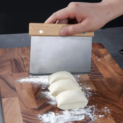 European Bread Cutter Set & Baking Tools: Flour Coil Mixer & More