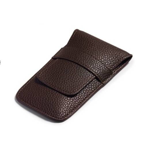 Custom Logo PU Leather Travel Watch Storage Pouch