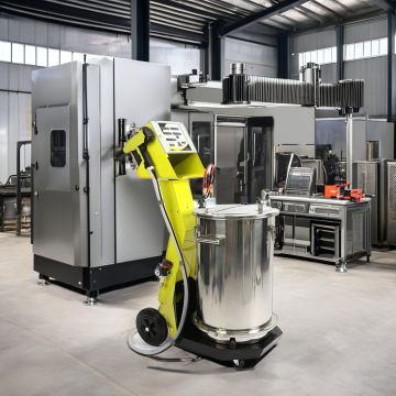 Macchina di rivestimento di pittura elettrostatica a spruzzo in polvere per rivestimento in polvere manuale di piccole dimensioni