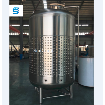 Red Wine Fermentation Tank With Cooling Jacket