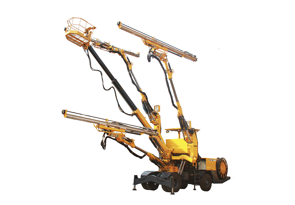 Three-boom Hydraulic Rock Drill Jumbo Machine