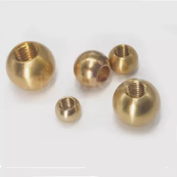 8mm Solid Brass Ball with Threaded Hole