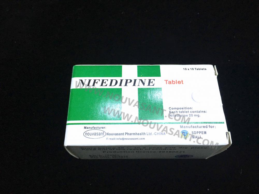 Nifedipine Tablets 20mg