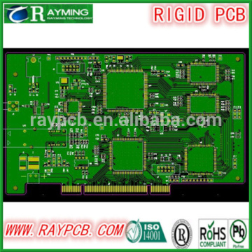 10 layer ENI G gold finger pcb with 2oz copper, 2.0mm board thinkness