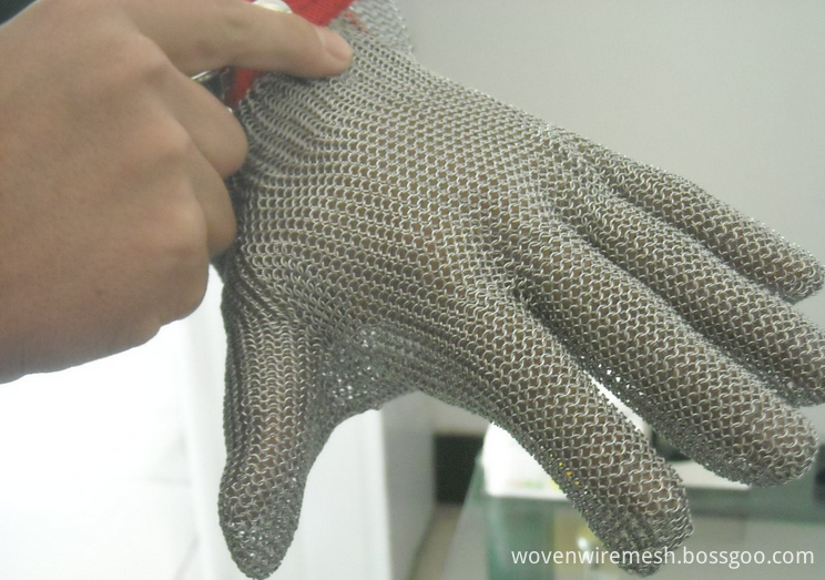 metal mesh glove