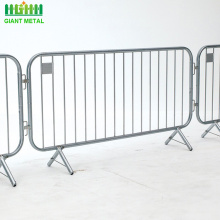 Durable galvanized concert crowd control steel barriers