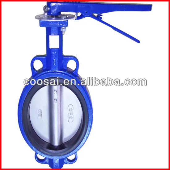 Double / single acting butterfly valve handles