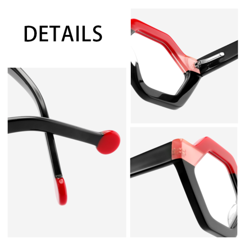 Colourful Acetate Optical Personalised Myopic Glasses Frame
