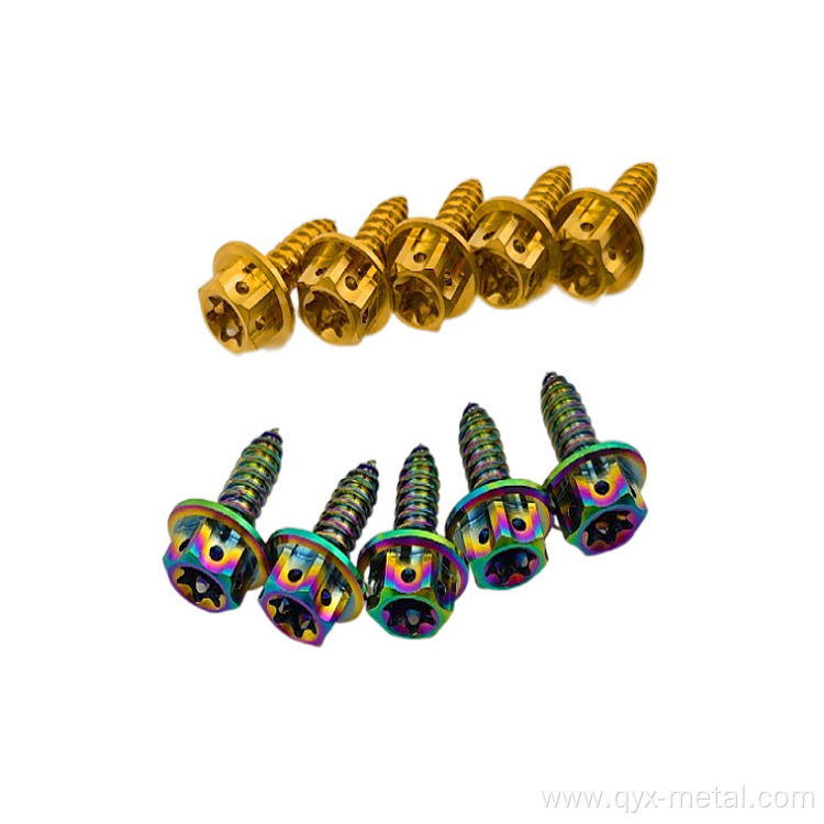 High-Quality Titanium Flange Screws for Enhanced Performance