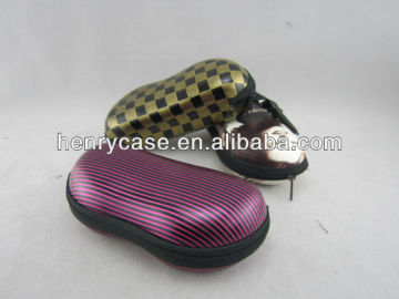 2013Hot sale sunglass case with microfiber