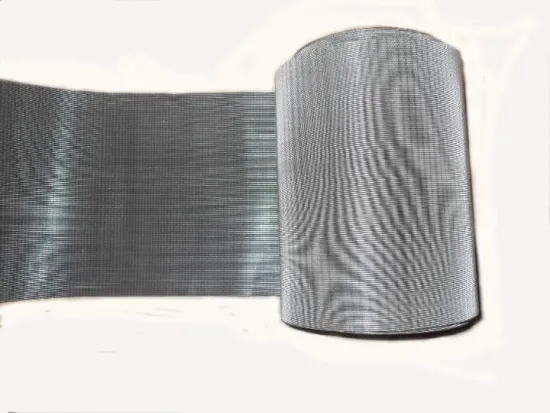 Stainless steel reverse dutch woven belt