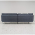 Technology fabric dark sofa