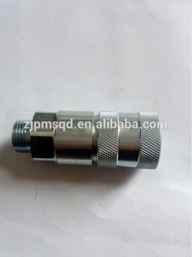 flat face hydraulic quick coupling carbon steel female