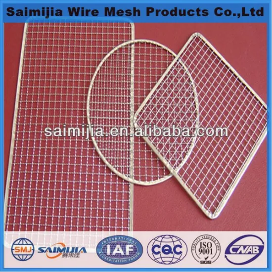 barbecue grill wire mesh netting/stainless steel barbecue wire mesh
