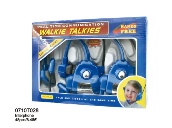 Walkie talkie play set(0710t028)