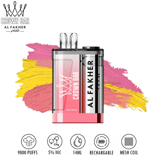 Alfakher Crown Bar 9000 Puffs Crystal Germany Wholesale