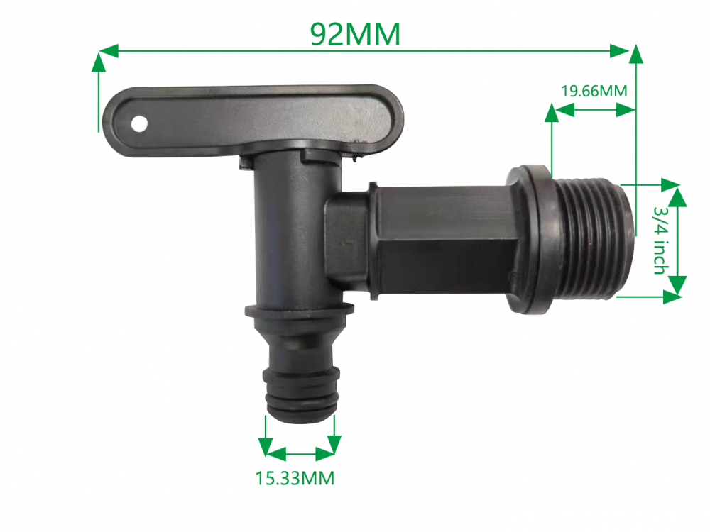 PE MATERIAL IBC TAP