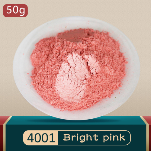 Mineral Pigment Pearl Powder Type 4001 Healthy Natural Mica Dust DIY Dye Colorant 50g for Soap Autom