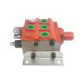 160L/min hydraulic manual control sectional Cast Iron Valve