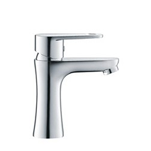 Miscelatore monocomando per lavabo in ottone