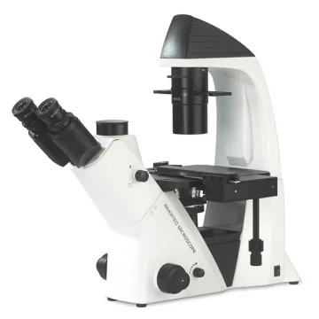 BDS400 Trinocular Inverted Biological Fluorescence Microscope