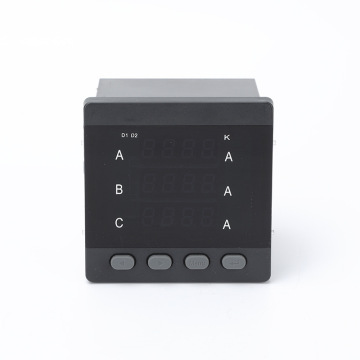 Easy to install three-phase ammeter
