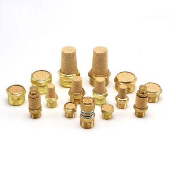 Sintered Messing Bronze Edelstahl Drosselklappenschalldler pneumatischer Schalldämpfer